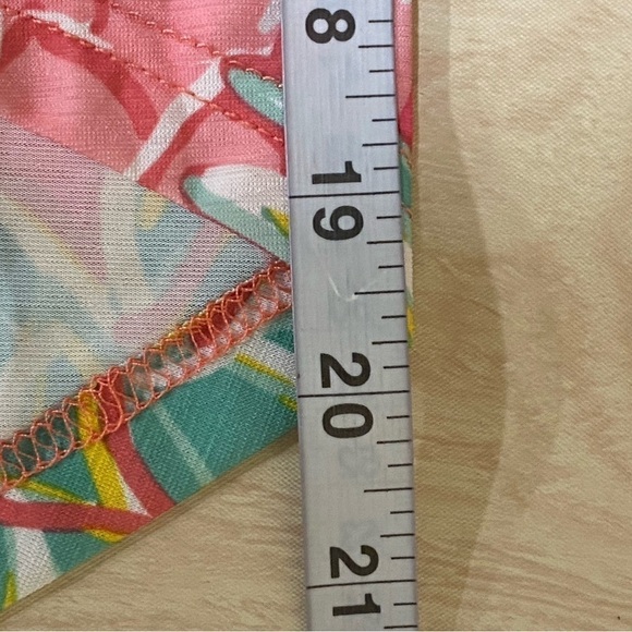 Simply Southern Pineapple Tunic Top Flowy Bright Colors Cruise Resort Wear SZ M - Picture 5 of 5